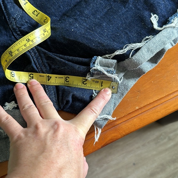Vintage denim shorts - Picture 6 of 6